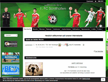 Tablet Screenshot of fcsonthofen.de